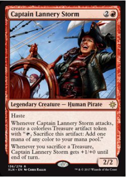 Captain Lannery Storm - Foil