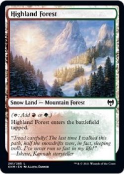 Highland Forest - Foil