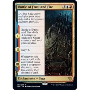 Battle of Frost and Fire - Foil