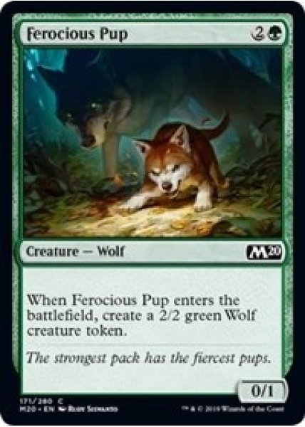 Ferocious Pup - Foil