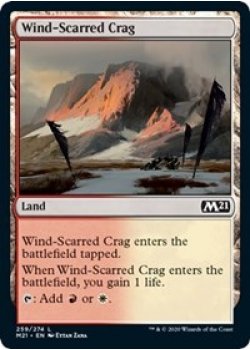 Wind-Scarred Crag - Foil