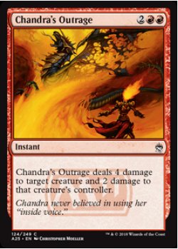 Chandra's Outrage - Foil