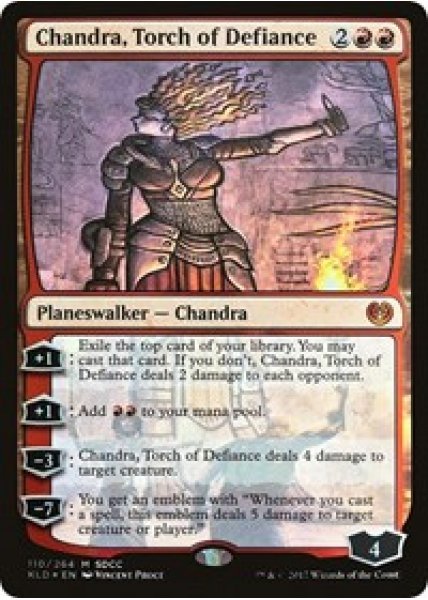 Chandra, Torch of Defiance (SDCC 2017 Exclusive) - Foil