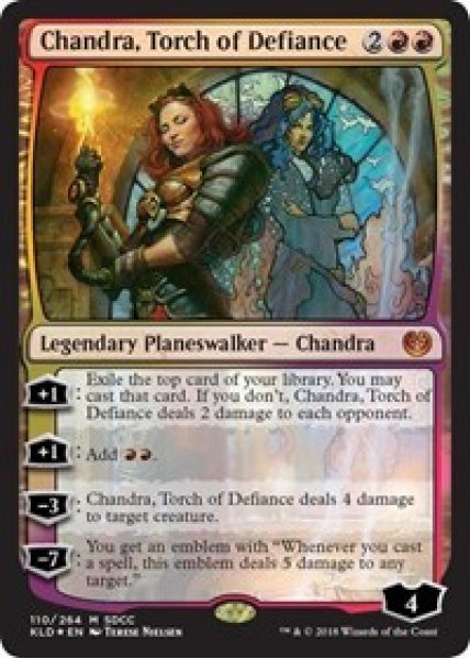 Chandra, Torch of Defiance (SDCC 2018 Exclusive) - Foil