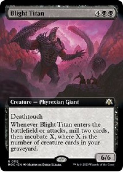 Blight Titan (Extended Art) - Foil