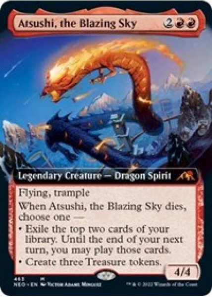 Atsushi, the Blazing Sky (Extended Art) - Foil