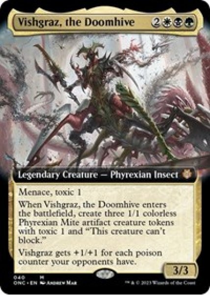 Vishgraz, the Doomhive (Extended Art) - Foil