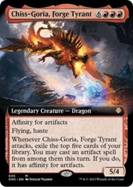 Chiss-Goria, Forge Tyrant (Extended Art) - Foil