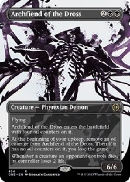 Archfiend of the Dross (Showcase) (Step-and-Compleat Foil) - Foil