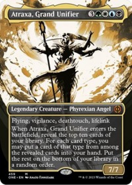 Atraxa, Grand Unifier (Showcase) (Step-and-Compleat Foil) - Foil