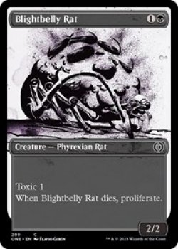 Blightbelly Rat (Showcase) - Foil