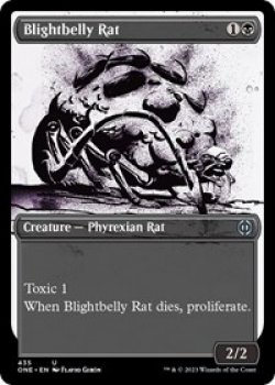 Blightbelly Rat (Showcase) (Step-and-Compleat Foil) - Foil