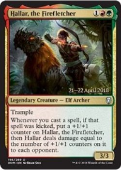 Hallar, the Firefletcher - Foil