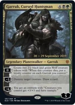 Garruk, Cursed Huntsman - Foil