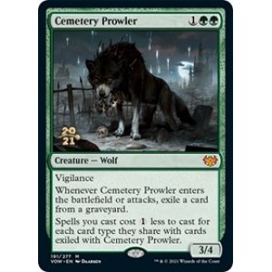 Cemetery Prowler - Prerelease Foil