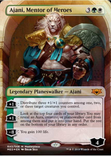 Ajani, Mentor of Heroes - Foil