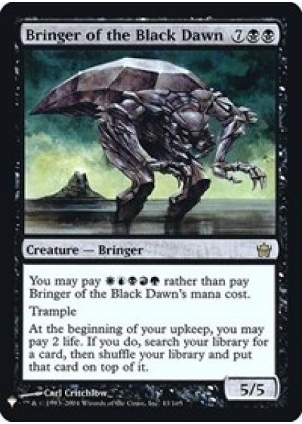 Bringer of the Black Dawn - Foil