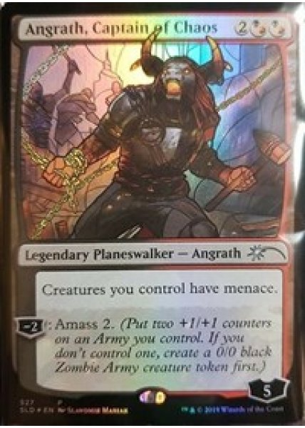 Angrath, Captain of Chaos (Stained Glass) - Foil