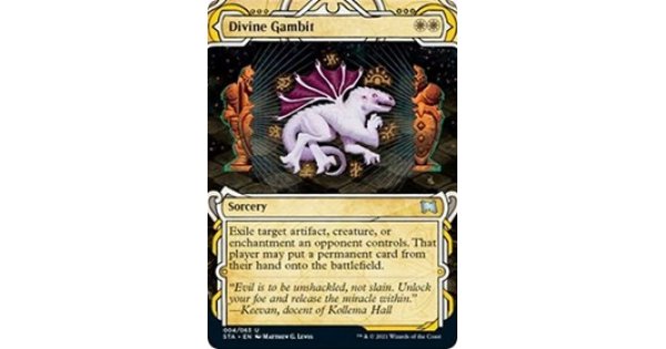 Gambito Divino (Divine Gambit) · Kaldheim (KHM) #8 · Scryfall Magic The  Gathering Search