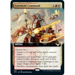 Lorehold Command (Extended Art) - Foil