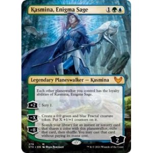 Kasmina, Enigma Sage (Borderless) - Foil