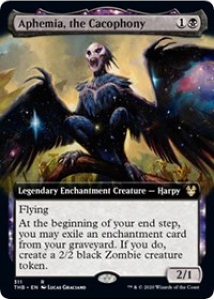 Aphemia, the Cacophony (Extended Art) - Foil