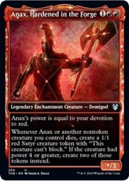 Anax, Hardened in the Forge (Showcase) - Foil