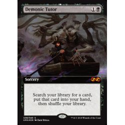 Demonic Tutor - Foil Box Topper