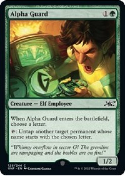 Alpha Guard - Foil