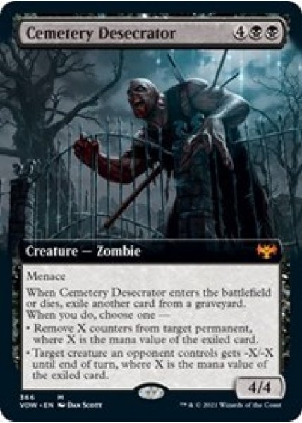 Cemetery Desecrator (Extended Art) - Foil