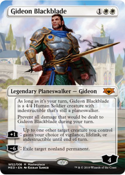 Gideon Blackblade - Foil