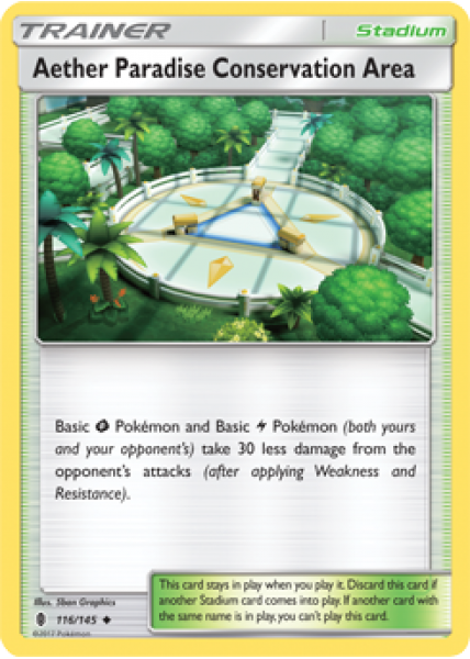 Aether Paradise Conservation Area 116/145 - Reverse Holo