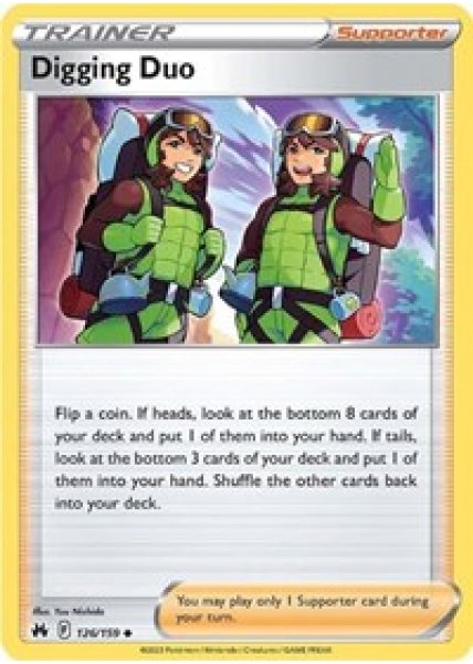 Digging Duo 126/159 - Reverse Holo