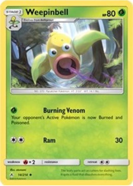 Weepinbell 14/214 - Reverse Holo