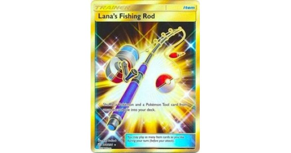 Lana's Fishing Rod 266/236 - Holo