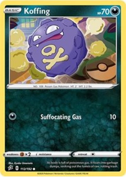 Koffing 112/192 - Reverse Holo