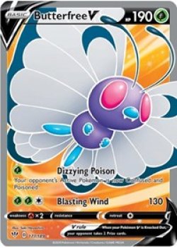 Butterfree V  177/189 - Holo