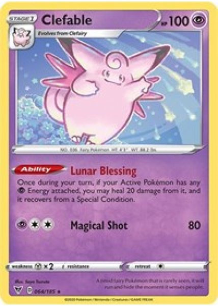 Clefable 064/185 - Reverse Holo
