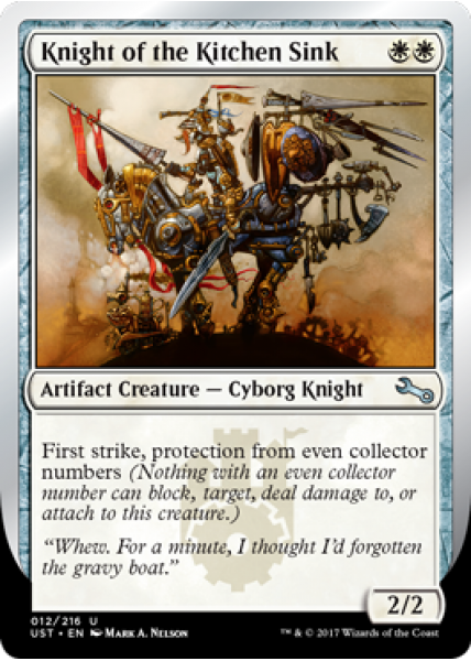 Knight of the Kitchen Sink (B) - Foil