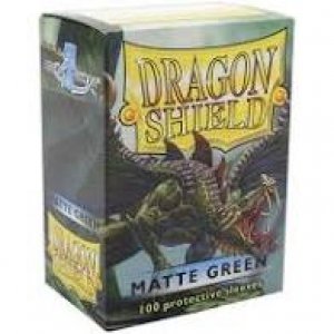 Dragon Shield Matte Sleeves - Green (100 Sleeves)