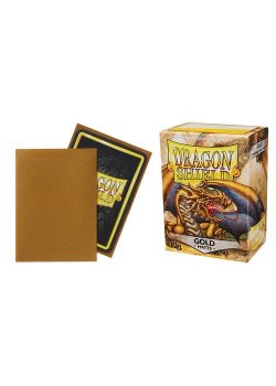 Dragon Shield Sleeves: Matte Gold (Box Of 100)