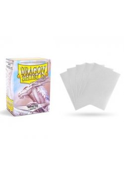 Dragon Shield Sleeves: Matte White (Box Of 100)