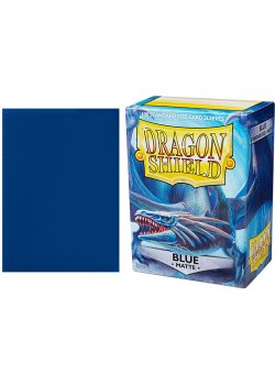 Dragon Shield Sleeves: Matte Blue (Box Of 100)