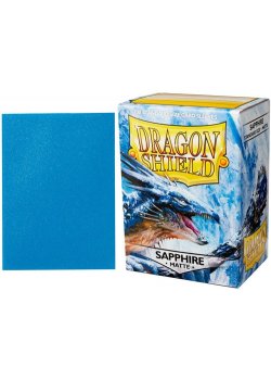 Dragon Shield Sleeves: Matte Sapphire (Box Of 100)
