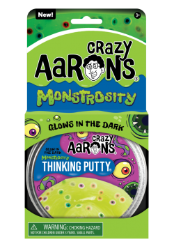 Crazy Aaron's Thinking Putty: Monstrosity (Glows-in-the-Dark)