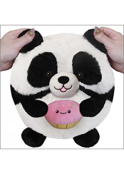 Mini Squishable Panda w/ Cupcake