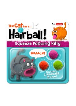 The Cat has a Hairball Squeeze & Pop Kitty