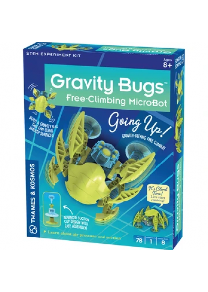 Gravity Bugs - Free-Climbing MicroBot