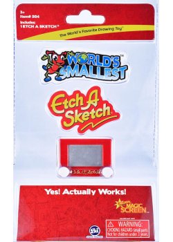 World's Smallest: Etch-a-Sketch