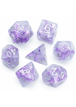 DICE 7-set: Lavender Butterfly